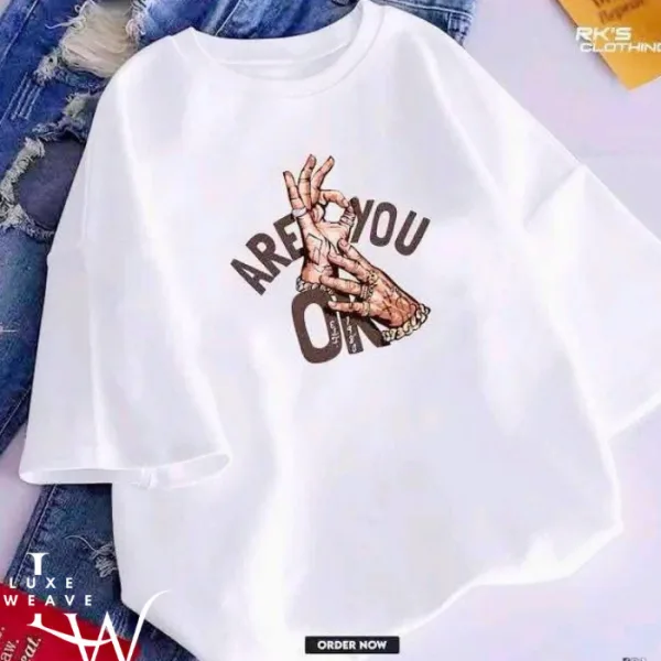Custom Designed Oversized T-Shirt - Are You On?
